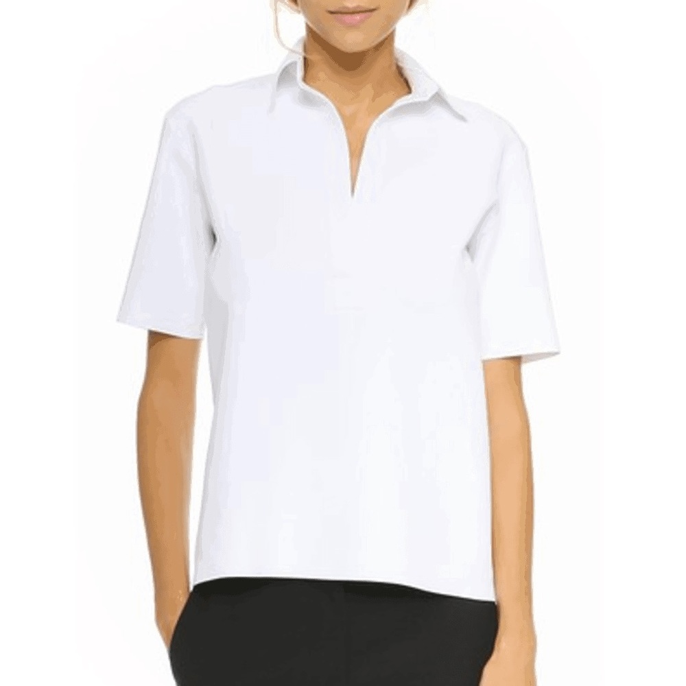 Helmut Lang Sponge Polo Tee